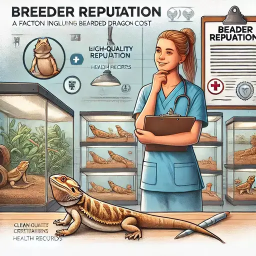 Bearded Dragon Cost - Breeder Reputation