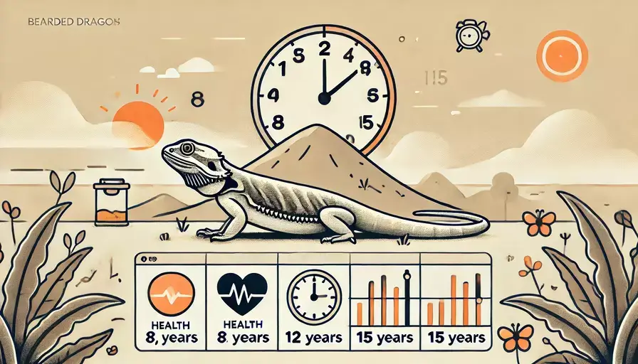 Bearded Dragon Full Grown - lifespan