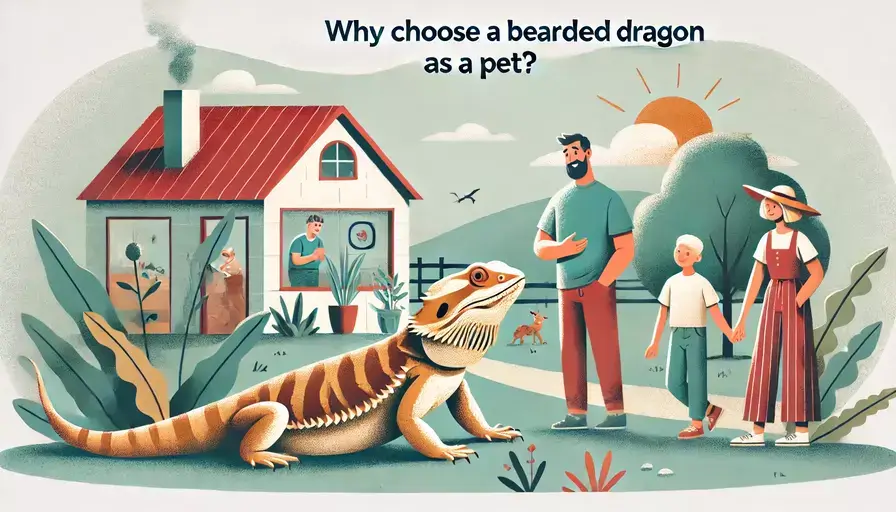 Bearded Dragon Pet - why choose a bearded dragon pet