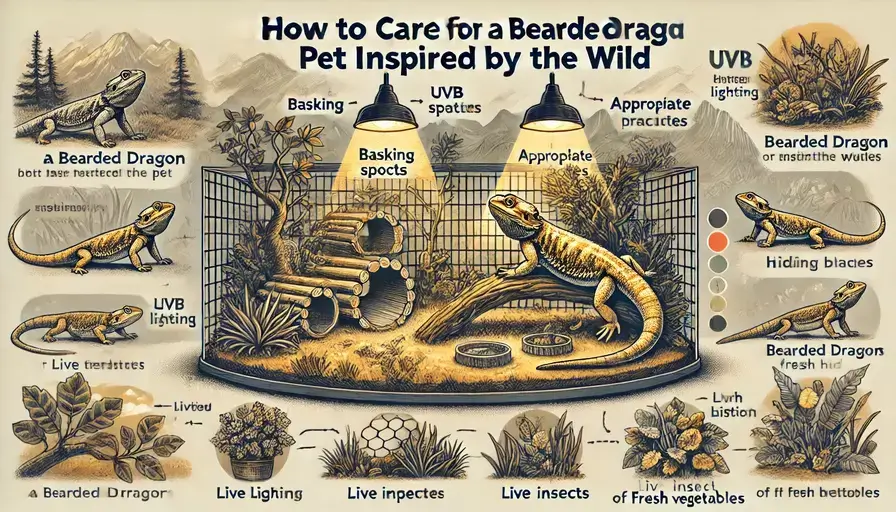 Bearded Dragon in the Wild - How to care