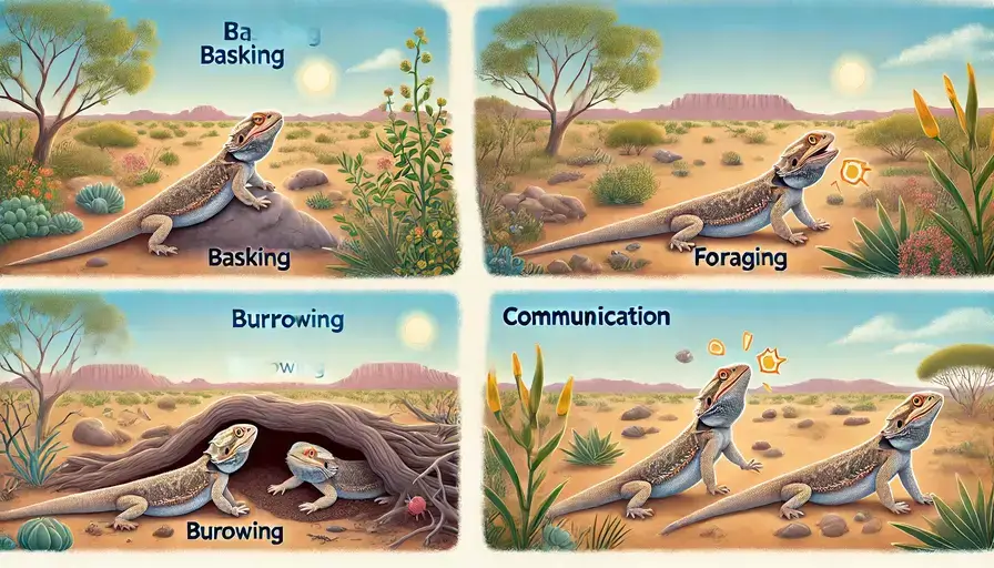 Bearded Dragon in the Wild - Natural Behavior and Diet