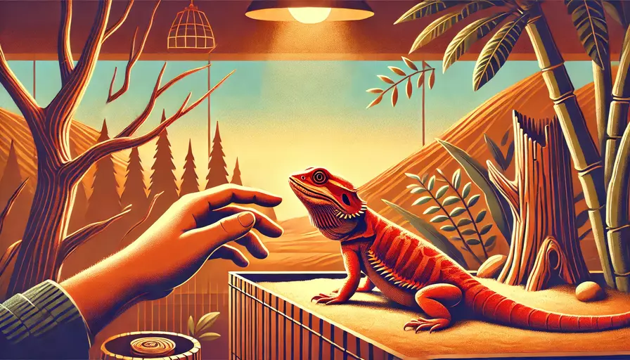 Red Bearded Dragon - are they friendly