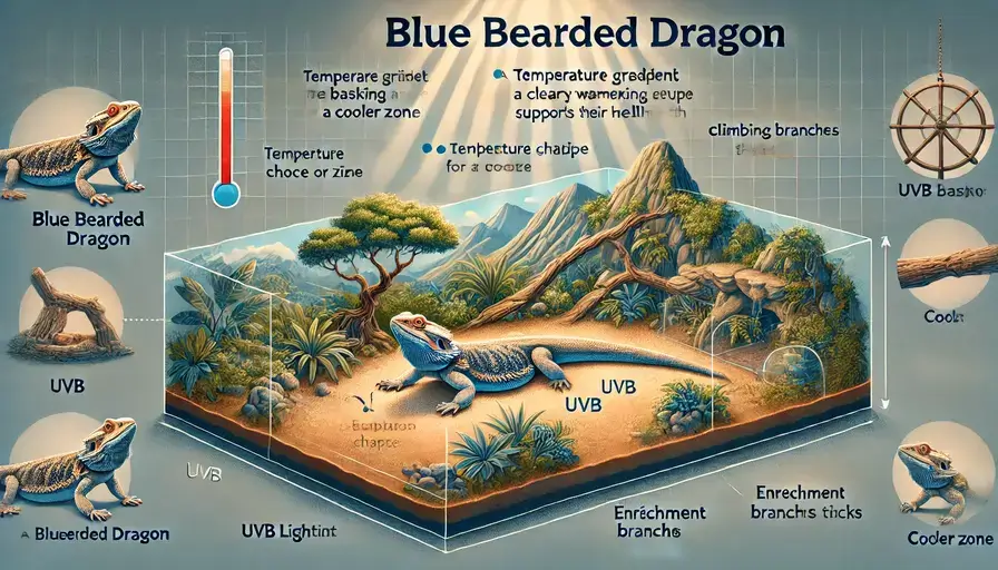 bearded dragon blue- caring for your blue bearded dragon