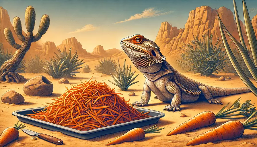 can bearded dragons eat carrots - preparation