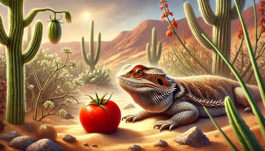 can bearded dragons eat tomatoes